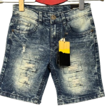 Boys’ Denim Short Pants – Tremit Label | Blue Wash | Wholesale Export Lot