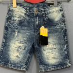 Boys’ Denim Short Pants – Tremit Label | Blue Wash | Wholesale Export Lot