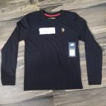 U.S. Polo Assn. Boys’ Long Sleeve Solid T-Shirt – Original Stock Lot (Wholesale Export Ready)